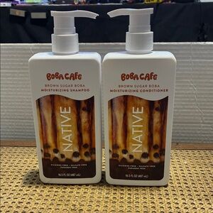 Native Brown Sugar Boba Shampoo & Conditioner Set